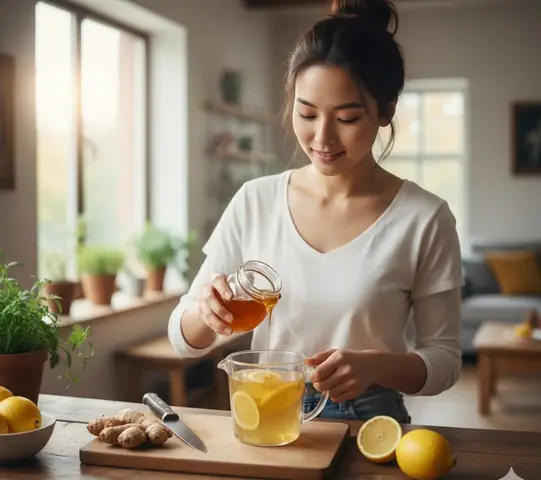 Uong Mat Ong Chanh Vao Buoi Sang