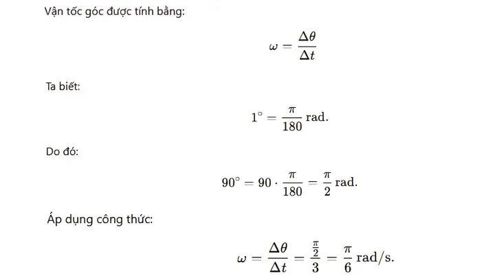 Vận Tốc Bằng Gì