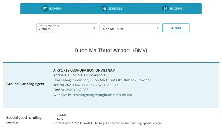 Vietnam Airlines Tracking Cargo Vietnam Airlines Tracking Cargo