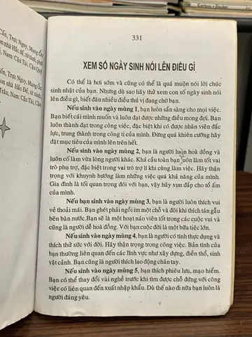 Xem Tướng Số Qua Ngày Sinh