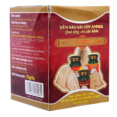 Yến Sào Sài Gòn Anpha Vị Sâm Yến Sào Sài Gòn Anpha Vị Sâm
