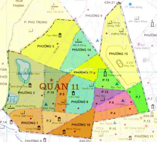 Bản Đồ Quận 11 Tphcm: Vị Trí, Hành Chính Và Quy Hoạch Chi Tiết Bản Đồ Quận 11 Tphcm: Vị Trí, Hành Chính Và Quy Hoạch Chi Tiết