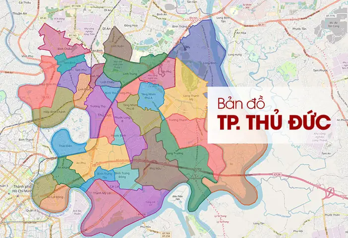Bản Đồ Thành Phố Thủ Đức: Thông Tin Hành Chính Và Quy Hoạch Mới Nhất