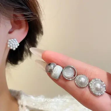 Bông Tai Ngọc Trai Giá Rẻ