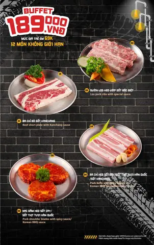 Bảng Giá Buffet Buk Buk Cập Nhật Mới Nhất: Các Mức Giá Và Thực Đơn Chi Tiết