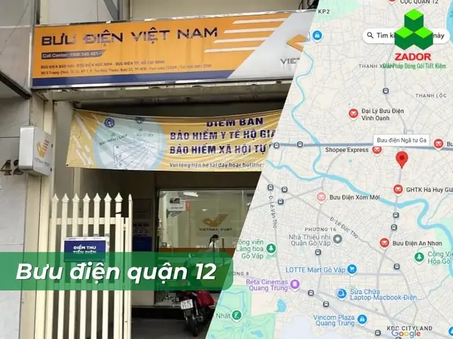 Danh Sách Các Bưu Cục, Bưu Điện Tại Quận 12 Cập Nhật Mới Nhất