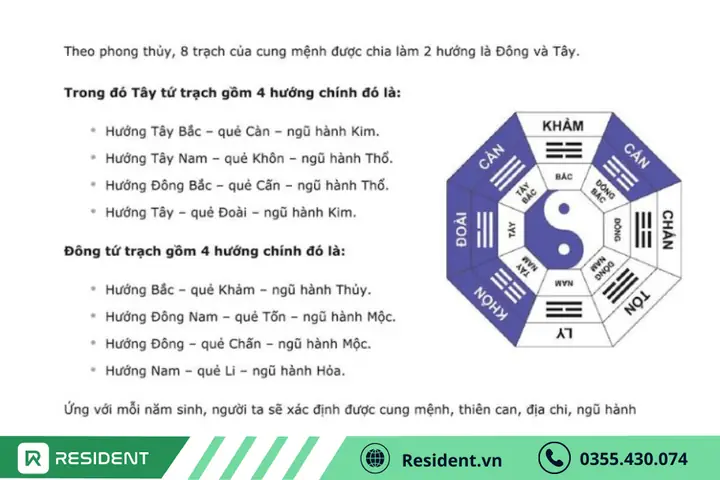 Đông Tứ Trạch Gồm Những Hướng Nào? Giải Đáp Chi Tiết Hướng Hợp Mệnh Đông Tứ Trạch Gồm Những Hướng Nào? Giải Đáp Chi Tiết Hướng Hợp Mệnh
