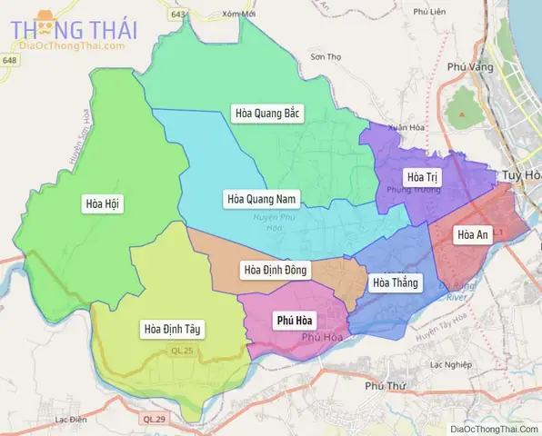 Tổng Hợp Danh Sách Các Huyện, Thị Xã Và Thành Phố Tại Tỉnh Phú Yên Tổng Hợp Danh Sách Các Huyện, Thị Xã Và Thành Phố Tại Tỉnh Phú Yên