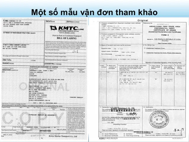 Vận Đơn Là Gì? Phân Loại Các Loại Vận Đơn (bill Of Lading) Phổ Biến Trong Xuất Nhập Khẩu Vận Đơn Là Gì? Phân Loại Các Loại Vận Đơn (bill Of Lading) Phổ Biến Trong Xuất Nhập Khẩu