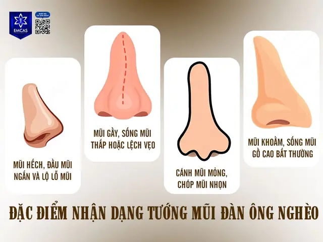 Các Tướng Mũi Đàn Ông Các Tướng Mũi Đàn Ông