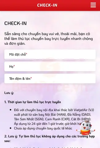 Hướng Dẫn Cách Check-in Online Vietjet Air Nhanh Chóng, Chi Tiết Từ A-z Hướng Dẫn Cách Check-in Online Vietjet Air Nhanh Chóng, Chi Tiết Từ A-z
