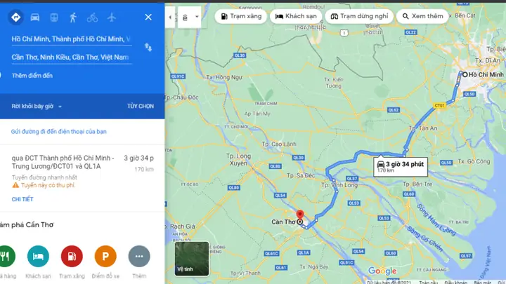 Khoảng Cách Từ Tp.hcm Và Các Tỉnh Đến Cần Thơ Bao Nhiêu Km? Khoảng Cách Từ Tp.hcm Và Các Tỉnh Đến Cần Thơ Bao Nhiêu Km?