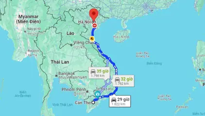 Khoảng Cách Từ Tp.hcm Và Các Tỉnh Đến Cần Thơ Bao Nhiêu Km? Khoảng Cách Từ Tp.hcm Và Các Tỉnh Đến Cần Thơ Bao Nhiêu Km?