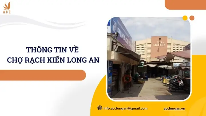 Tổng Quan Thông Tin Và Tiềm Năng Bất Động Sản Chợ Rạch Kiến, Cần Đước, Long An Tổng Quan Thông Tin Và Tiềm Năng Bất Động Sản Chợ Rạch Kiến, Cần Đước, Long An