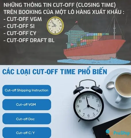 Closing Time Là Gì? Những Thông Tin Cần Biết Về Giờ Cắt Máng Trong Xuất Nhập Khẩu Closing Time Là Gì? Những Thông Tin Cần Biết Về Giờ Cắt Máng Trong Xuất Nhập Khẩu