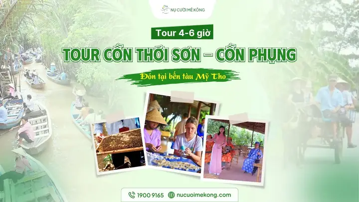 Khám Phá Cồn Thới Sơn: Hướng Dẫn Du Lịch Trọn Vẹn Tại “viên Ngọc” Sông Tiền Khám Phá Cồn Thới Sơn: Hướng Dẫn Du Lịch Trọn Vẹn Tại “viên Ngọc” Sông Tiền