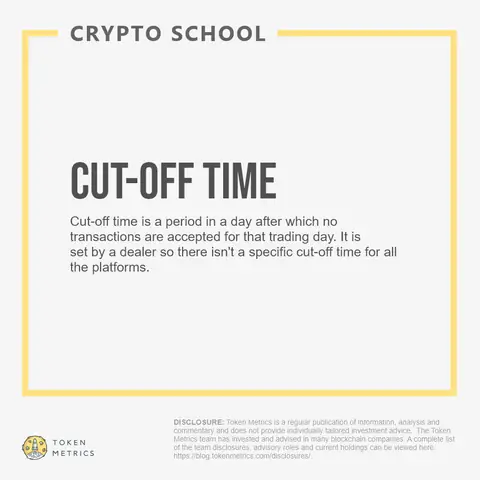 Cut Off Time Là Gì? Giải Mã Thuật Ngữ Và Ý Nghĩa Trong Logistics, Tài Chính