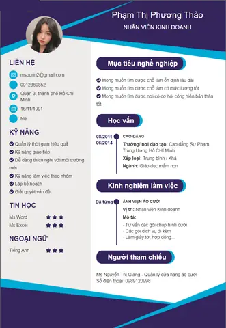 Cách Viết Cv Nhân Viên Kinh Doanh Chuyên Nghiệp: Mẫu Chuẩn Và Hướng Dẫn Chi Tiết Cách Viết Cv Nhân Viên Kinh Doanh Chuyên Nghiệp: Mẫu Chuẩn Và Hướng Dẫn Chi Tiết