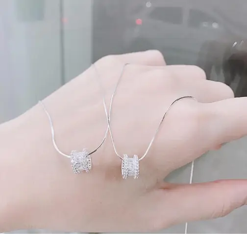 Dây Chuyền Bạc Sợi Mảnh Dây Chuyền Bạc Sợi Mảnh