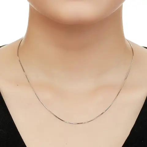 Dây Chuyền Mì Vàng Trắng Dây Chuyền Mì Vàng Trắng