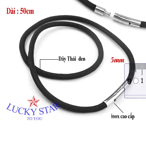 Dây Chuyền Vải Đen: Các Mẫu Đẹp, Giá Rẻ Và Địa Chỉ Mua Uy Tín