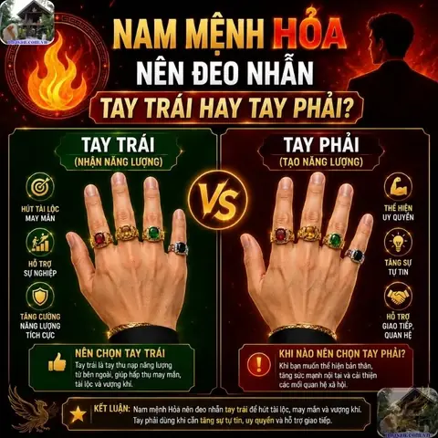 Cách Đeo Nhẫn Phong Thủy Theo Mệnh: Hướng Dẫn Chi Tiết Cho Từng Mệnh Và Ngón Tay Cách Đeo Nhẫn Phong Thủy Theo Mệnh: Hướng Dẫn Chi Tiết Cho Từng Mệnh Và Ngón Tay