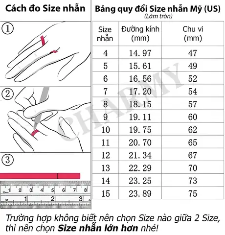 Cách Đo Size Và Kích Cỡ Nhẫn Chuẩn Xác Tại Nhà – Hướng Dẫn Chi Tiết Cách Đo Size Và Kích Cỡ Nhẫn Chuẩn Xác Tại Nhà – Hướng Dẫn Chi Tiết