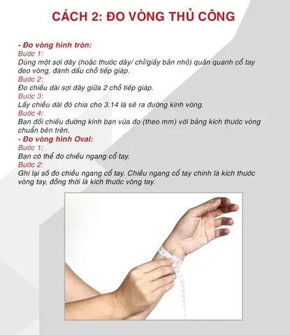 Cách Đo Size Lắc Tay Chính Xác Tại Nhà – Hướng Dẫn Chi Tiết Từng Bước Cách Đo Size Lắc Tay Chính Xác Tại Nhà – Hướng Dẫn Chi Tiết Từng Bước