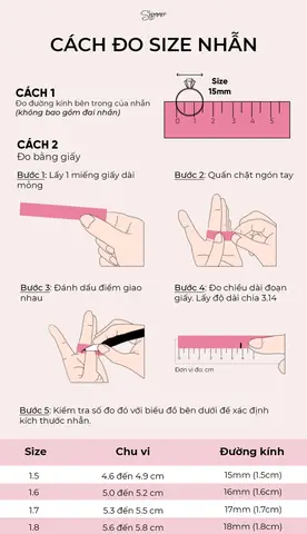 Cách Đo Tay Mua Nhẫn Chuẩn Xác Tại Nhà: Hướng Dẫn Chi Tiết Từng Bước Cách Đo Tay Mua Nhẫn Chuẩn Xác Tại Nhà: Hướng Dẫn Chi Tiết Từng Bước