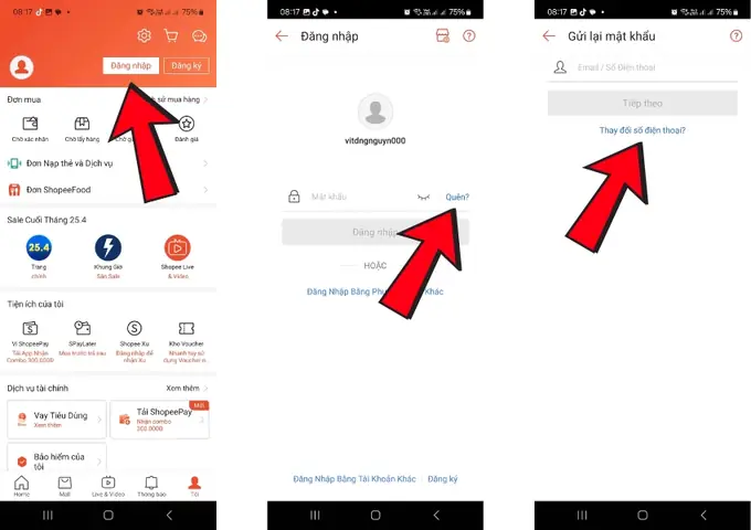 Hướng Dẫn Cách Đổi Số Điện Thoại Trên Shopee Đơn Giản, Nhanh Chóng Hướng Dẫn Cách Đổi Số Điện Thoại Trên Shopee Đơn Giản, Nhanh Chóng