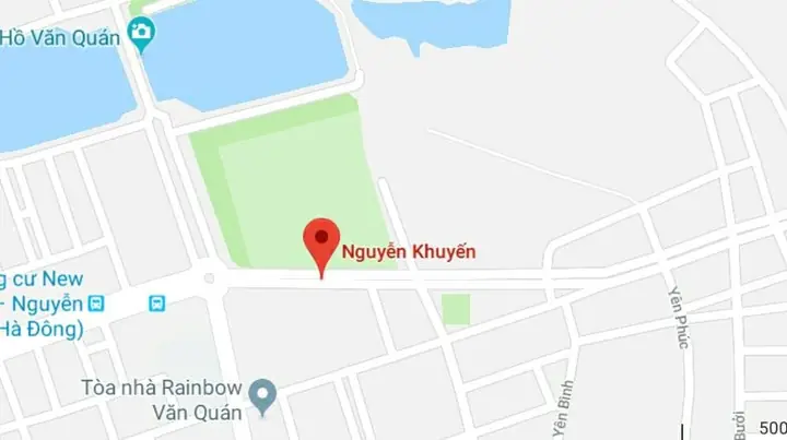 Tổng Quan Thông Tin Và Quy Hoạch Đường Nguyễn Khuyến, Quận Hà Đông Tổng Quan Thông Tin Và Quy Hoạch Đường Nguyễn Khuyến, Quận Hà Đông