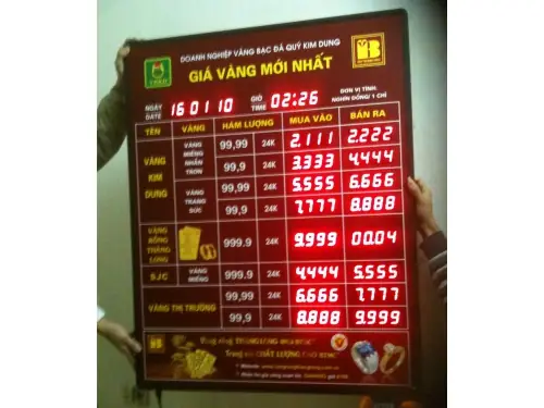 Bảng Giá Vàng Hiệu Vàng Kim Dung Hôm Nay: Cập Nhật Mới Nhất Bảng Giá Vàng Hiệu Vàng Kim Dung Hôm Nay: Cập Nhật Mới Nhất