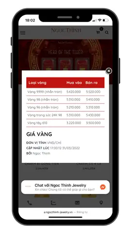 Cập Nhật Bảng Giá Vàng Ngọc Thịnh Jewelry Đà Nẵng Hôm Nay Mới Nhất Cập Nhật Bảng Giá Vàng Ngọc Thịnh Jewelry Đà Nẵng Hôm Nay Mới Nhất