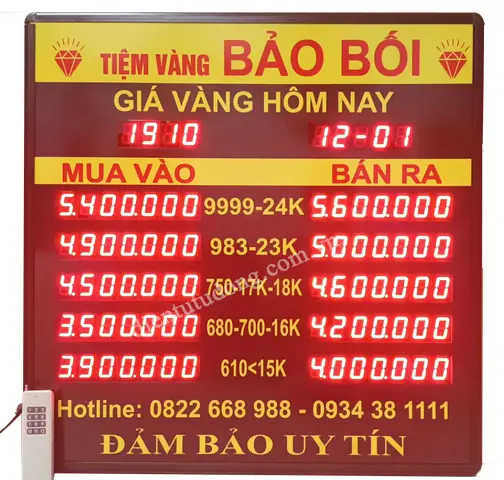 Giá Vàng Tiệm Vàng Gia Bảo Hôm Nay: Cập Nhật Mới Nhất Cho Người Mua Giá Vàng Tiệm Vàng Gia Bảo Hôm Nay: Cập Nhật Mới Nhất Cho Người Mua