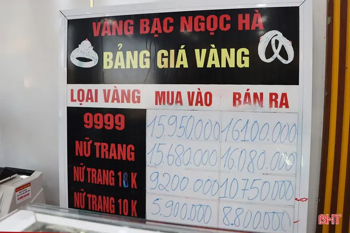 Giá Vàng Tiệm Vàng Ngọc Phong Hôm Nay Mới Nhất