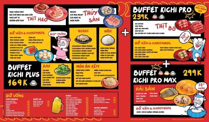 Giá Buffet Kichi‑kichi Đà Nẵng 2026: Bảng Giá, Gói Ưu Đãi & Địa Điểm