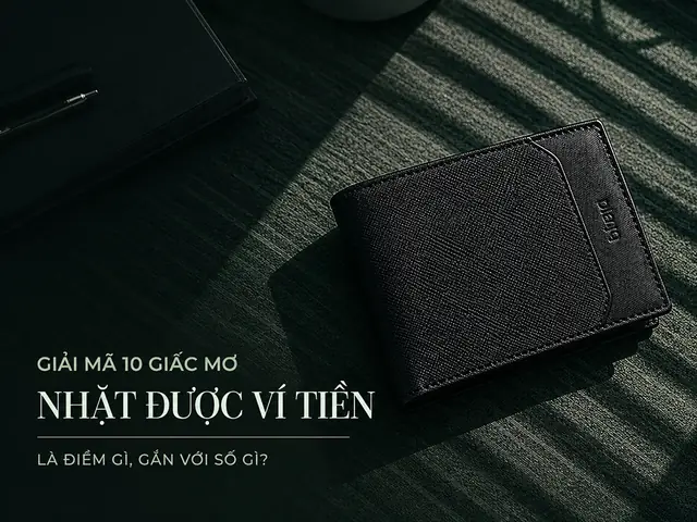 Giải Mã Giấc Mơ Nhặt Được Ví Tiền: Điềm Báo Lành Hay Dữ? Ý Nghĩa Chi Tiết Nhất Giải Mã Giấc Mơ Nhặt Được Ví Tiền: Điềm Báo Lành Hay Dữ? Ý Nghĩa Chi Tiết Nhất