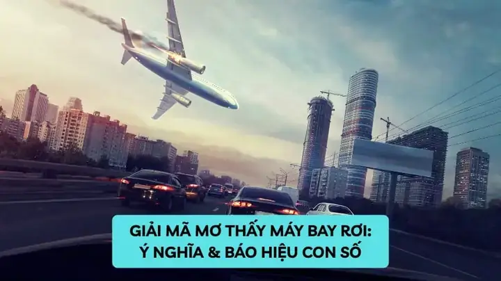 Giải Mã Giấc Mơ Thấy Máy Bay Rơi
