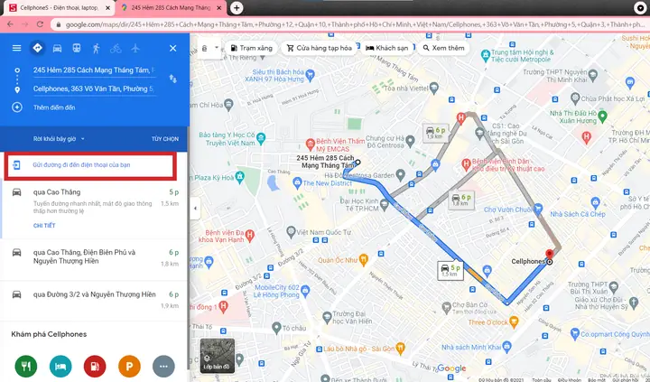 Hướng Dẫn Cách Sử Dụng Google Maps Để Tìm Đường Đi Tại Tp.hcm Nhanh Chóng Hướng Dẫn Cách Sử Dụng Google Maps Để Tìm Đường Đi Tại Tp.hcm Nhanh Chóng