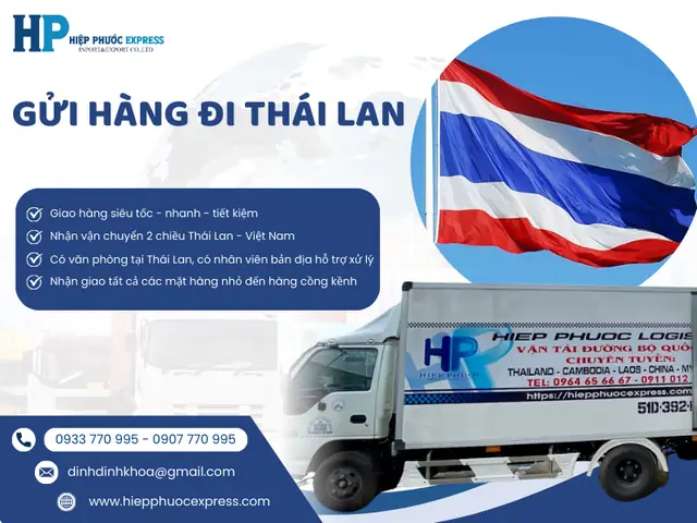 Dịch Vụ Gửi Hàng Đi Thái Lan Giá Rẻ, Uy Tín: Quy Trình & Bảng Giá Mới Nhất