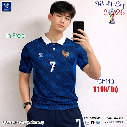 Tải Ngay Bộ Sưu Tập Hình Ảnh Áo Đội Tuyển Pháp 2026 – Dành Cho Cổ Động Viên Và Nhà Sưu Tầm