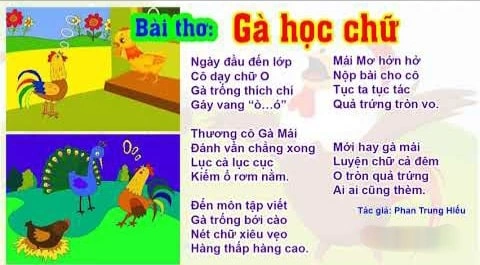 Hình Ảnh Bài Thơ “gà Học Chữ” – Tải Ngay & Cách Dùng Cho Giáo Dục Mầm Non (phụ Huynh & Giáo Viên) Hình Ảnh Bài Thơ “gà Học Chữ” – Tải Ngay & Cách Dùng Cho Giáo Dục Mầm Non (phụ Huynh & Giáo Viên)
