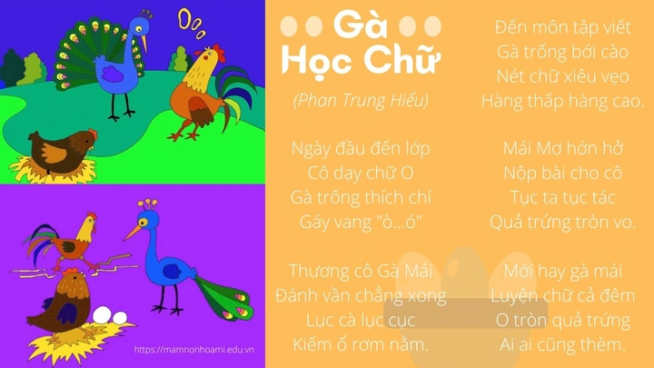 Hình Ảnh Bài Thơ “gà Học Chữ” – Tải Ngay & Cách Dùng Cho Giáo Dục Mầm Non (phụ Huynh & Giáo Viên) Hình Ảnh Bài Thơ “gà Học Chữ” – Tải Ngay & Cách Dùng Cho Giáo Dục Mầm Non (phụ Huynh & Giáo Viên)