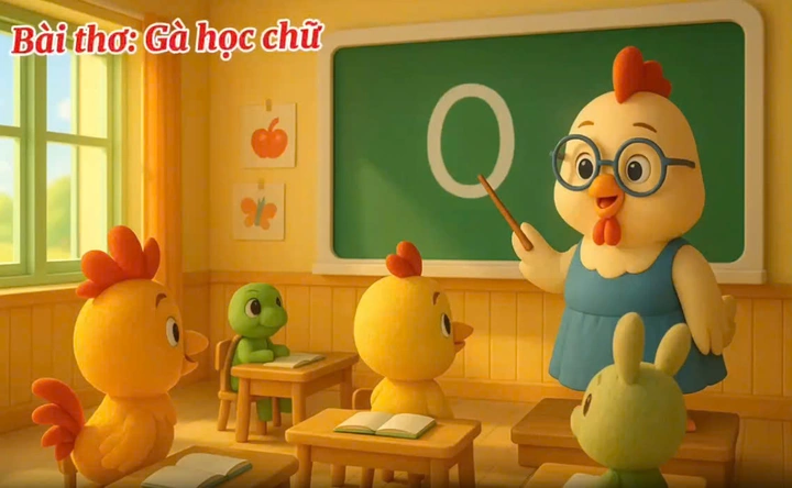 Hình Ảnh Bài Thơ “gà Học Chữ” – Tải Ngay & Cách Dùng Cho Giáo Dục Mầm Non (phụ Huynh & Giáo Viên) Hình Ảnh Bài Thơ “gà Học Chữ” – Tải Ngay & Cách Dùng Cho Giáo Dục Mầm Non (phụ Huynh & Giáo Viên)