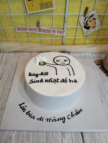 Hình Ảnh Bánh Sinh Nhật Bựa Nhất 2026: Bộ Sưu Tập Siêu Hài Hước Dành Cho Giới Trẻ & Fan Meme