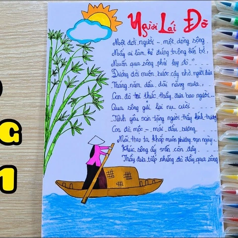 Hình Ảnh Báo Tường Người Lái Đò: Bộ Sưu Tập Đầy Ý Nghĩa & Hướng Dẫn Thiết Kế Cho Giáo Viên & Học Sinh Hình Ảnh Báo Tường Người Lái Đò: Bộ Sưu Tập Đầy Ý Nghĩa & Hướng Dẫn Thiết Kế Cho Giáo Viên & Học Sinh