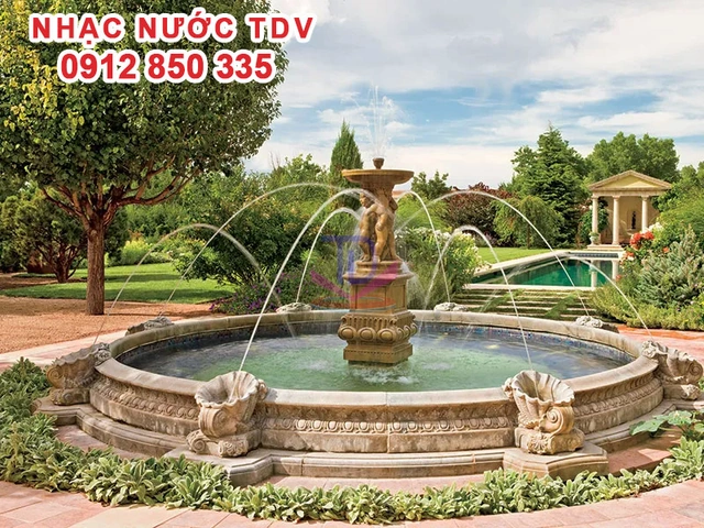 100+ Hình Ảnh Đài Phun Nước Đẹp: Bộ Sưu Tập Đầy Cảm Hứng Cho Chủ Nhà & Kiến Trúc Sư