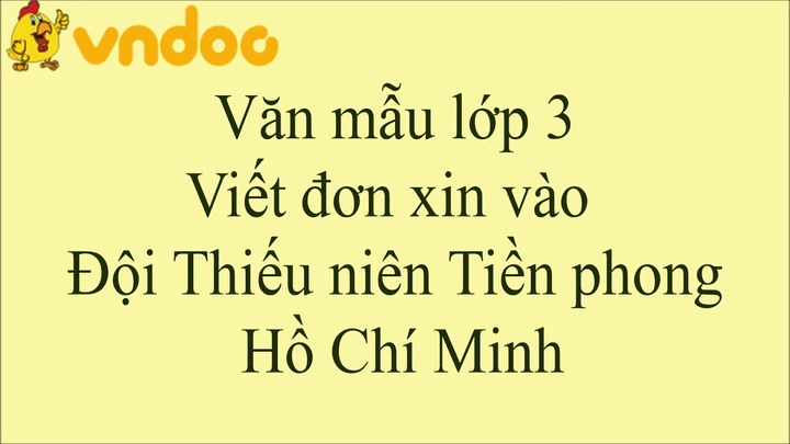 Hình Ảnh Mẫu Đơn Xin Vào Đội Thường Xuyên Dùng – Hướng Dẫn Chi Tiết Cho Học Sinh Lớp 3