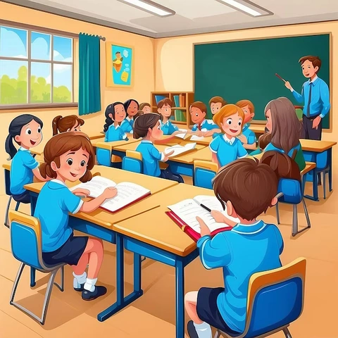 Tải Miễn Phí Hình Ảnh Hoạt Hình Về Lớp Học Cho Giáo Viên & Phụ Huynh: Nguồn, Định Dạng, Cách Sử Dụng & Lưu Ý Bản Quyền