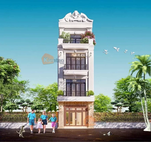 40+ Hình Ảnh Mặt Tiền Nhà Ống Đẹp Nhất 2026 – Gợi Ý Thiết Kế Cho Chủ Nhà & Kiến Trúc Sư